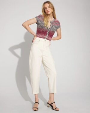 Petite Extra High-Rise Barrel Jean