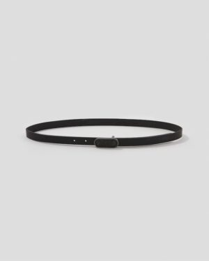Pave Buckle Skinny Belt