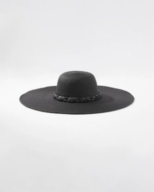 Braided Raffia Floppy Hat