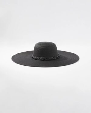 Braided Raffia Floppy Hat