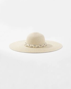 Braided Raffia Floppy Hat