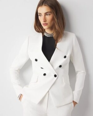WHBM? Tuxedo Studio Blazer