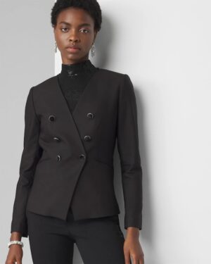 WHBM Tuxedo Studio Blazer