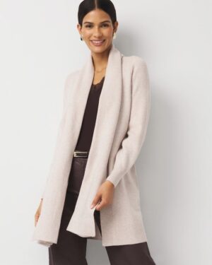 Petite Convertible Scarf Cardigan