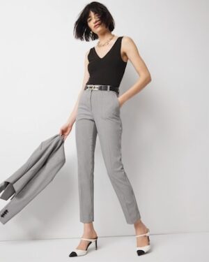 WHBM? Elle Slim Ankle in Gingham