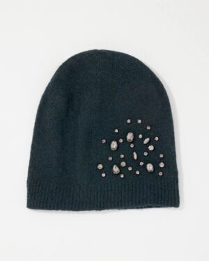Rhinestone Beanie Hat
