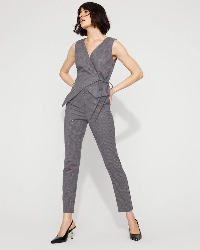 Gray With Heatset Crystal