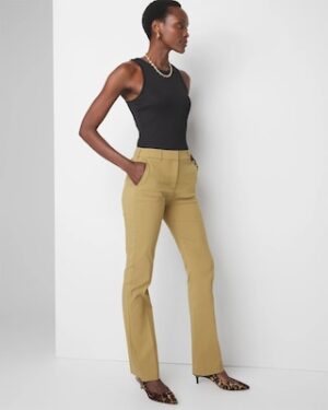WHBM? Lightweight Ines Slim Bootcut Pant