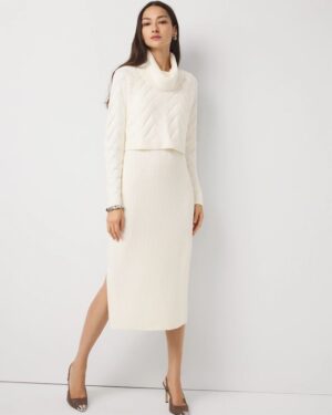 Petite Convertible Sweater Dress