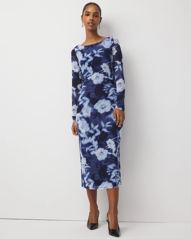 Tidings Floral Artic Blue
