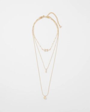 Ball Chain + Pave Convertible Necklace