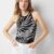 Tonal Leaf L Pl Black