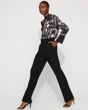 Petite High-Rise Riley Trouser