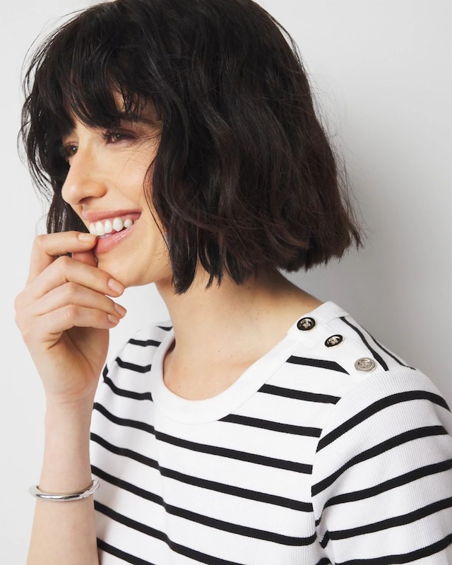 Vast Stripe White