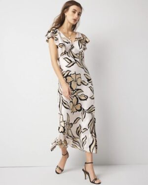 Petite Satin Slip Maxi Dress