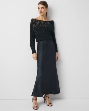Satin Slip Skirt