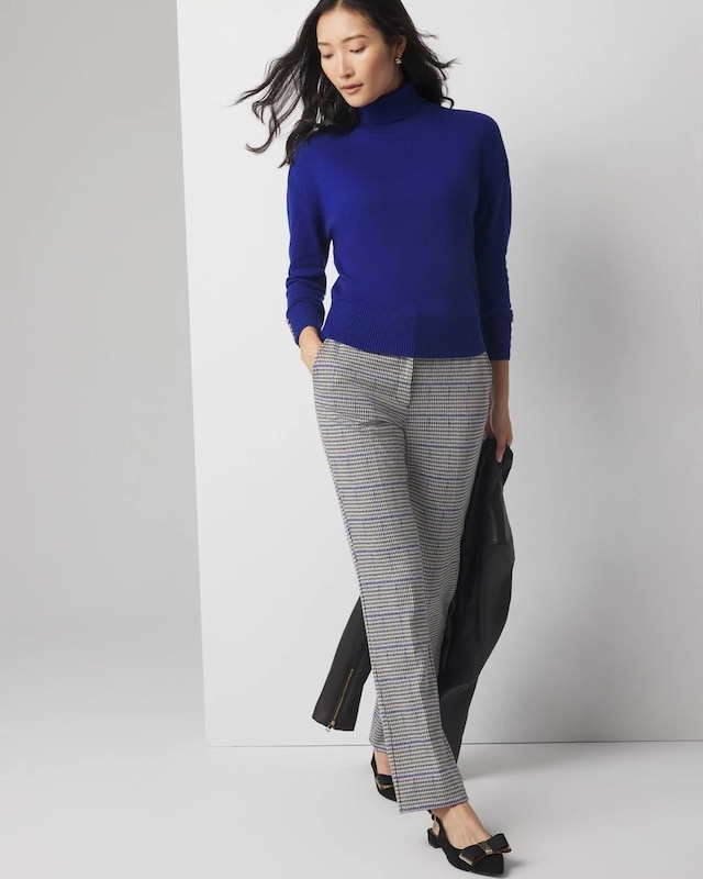 Luxe Plaid Beaucoup Blue