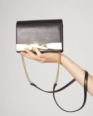 Gold Twist Clutch