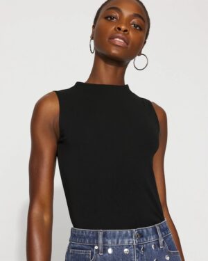 WHBM FORME All Ways Stretch High-Crewneck Tank Top