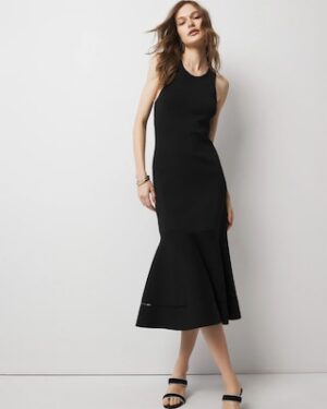 WHBMFORME Sculpt Stretch Sweater Dress