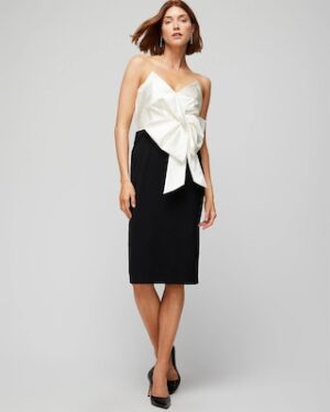 Strapless Bow Dress